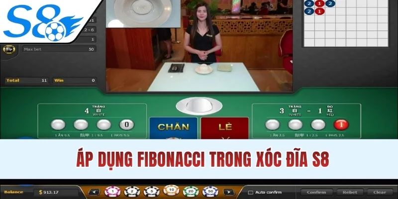 Áp dụng Fibonacci trong Xóc Đĩa S8
