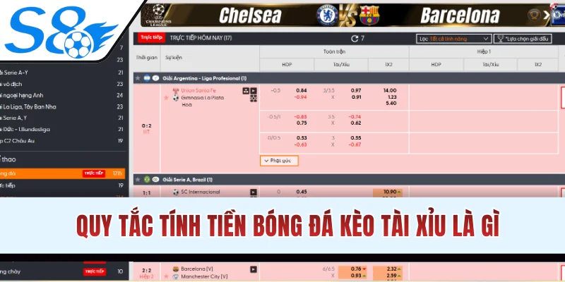 Quy tắc tính tiền bóng đá kèo tài xỉu bóng đá